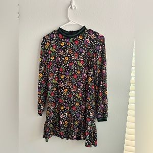 Zara Collection Women Mini Dress Small Size Floral Dress